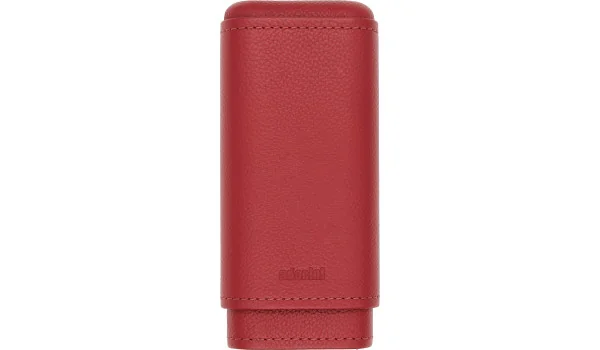 adorini cigarrfodral i äkta läder Röd 2-3 cigarrer