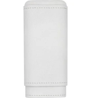 adorini cigarrfodral äkta läder 2-3 cigarrer vit