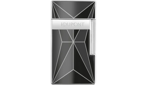 S.T. Dupont Biggy Tändare Fire X Svart Krom 025277