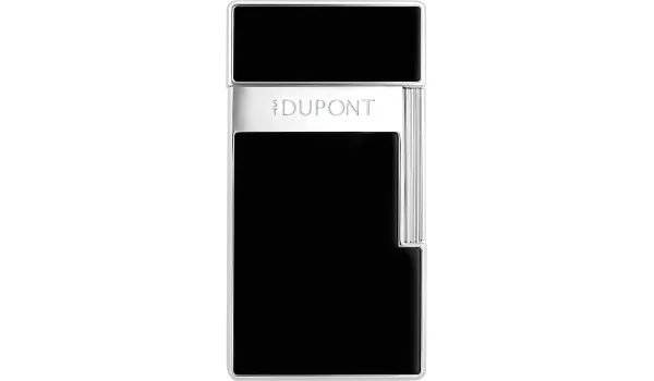 S.T. Dupont Biggy Tändare Svart Lack Krom 025221