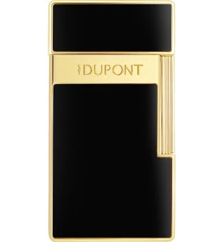 S.T. Dupont Biggy Tändare Svart Lack Guld 025222