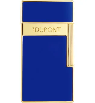 S.T. Dupont Biggy Tändare Blå Lack Guld 025225