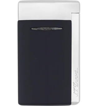 S.T. Dupont Minijet Tändare Blå Krom 010811