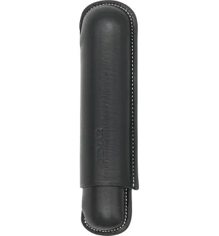 Jemar Läder Enkel Cigarrfodral Svart 464/1