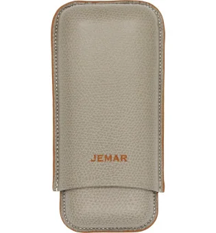 Jemar Läder Dubbelt Cigarrfodral Edge Golf 464/2