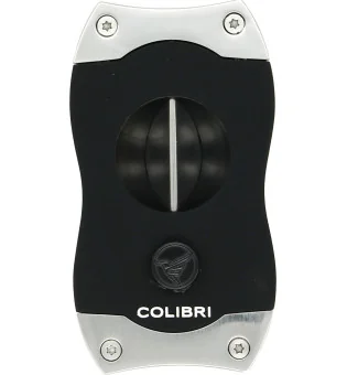 Colibri V-Cut Cigarrsnoppare Svart/krom