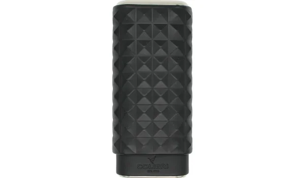 Colibri cigarrfodral Quasar svart och krom