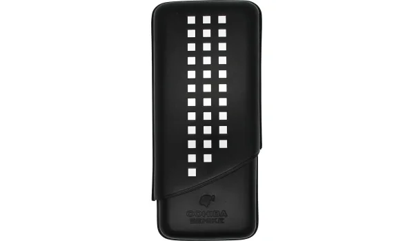 Cohiba Behike Trippelcigarrfodral Läder Svart bild 2