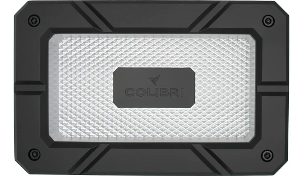 Colibri cigarraskfat Rally svart silver