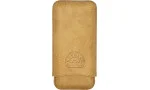 H.Upmann Cigar Case brun för 3 cigarrer
