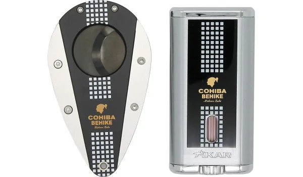Xikar Cohiba Behike cigarrklippare och tändare set