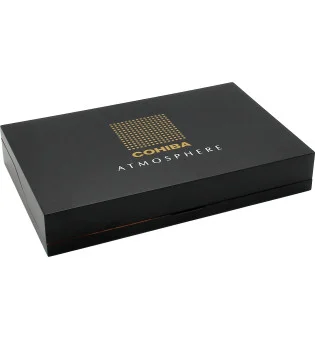 Cohiba Atmosphere svart humidor för 20-25 cigarrer