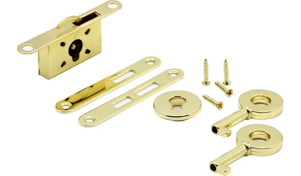 Humidor Svängbult Lås Standard Set Guld bild 4