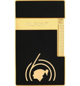 S.T. Dupont svartguldig bordständare, Cohiba 60, T20472