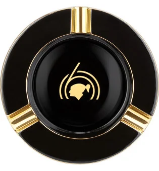S.T. Dupont XL svartguldig askfat, Cohiba 60, 006472