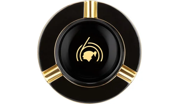 S.T. Dupont XL Ashtray Cohiba 60 svart och guld 006472