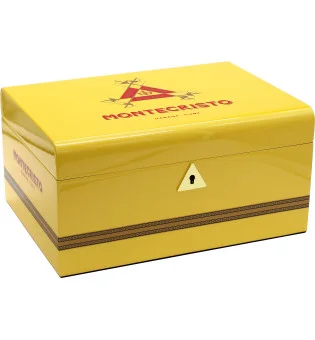 Montecristo global brand humidor för 30-50 cigarrer