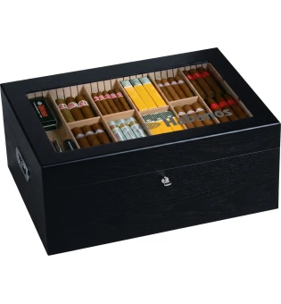 Habanos Gastronomy Humidor Silk Black