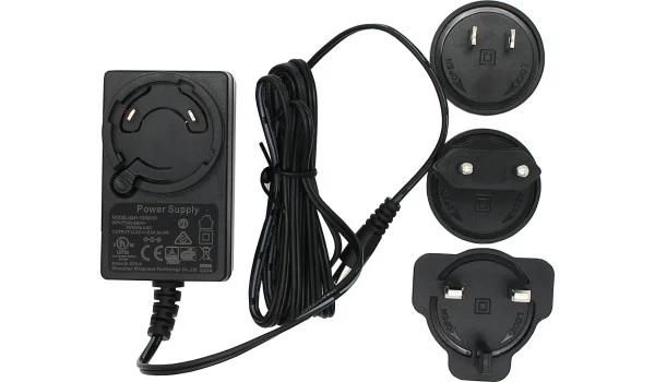 Reservdel: nätadaptersats (USA, Storbritannien, EU) – till elektronisk luftfuktare LV XL bild 2