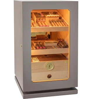 adorini Humidor Lumina Grande Deluxe ljusgrå