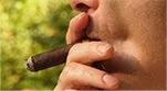 Hur ofta bör man puffa på cigarren?